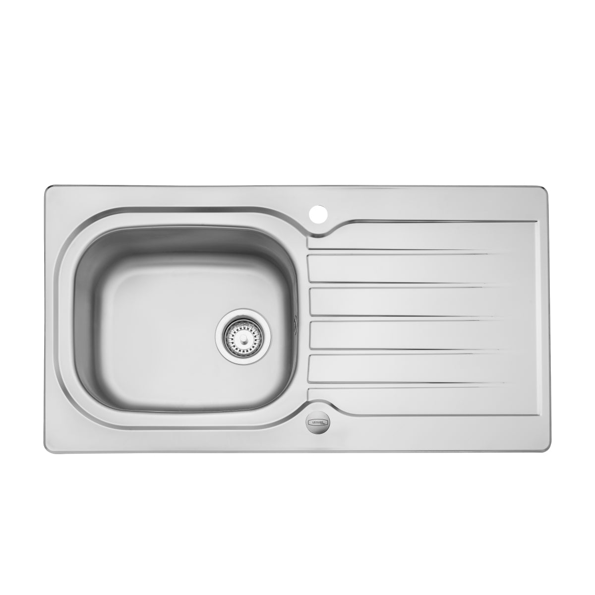 Leisure Sinks Eaton Inset Stainless Steel Sink - Satin