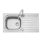 Leisure Sinks Eaton Inset Stainless Steel Sink - Satin