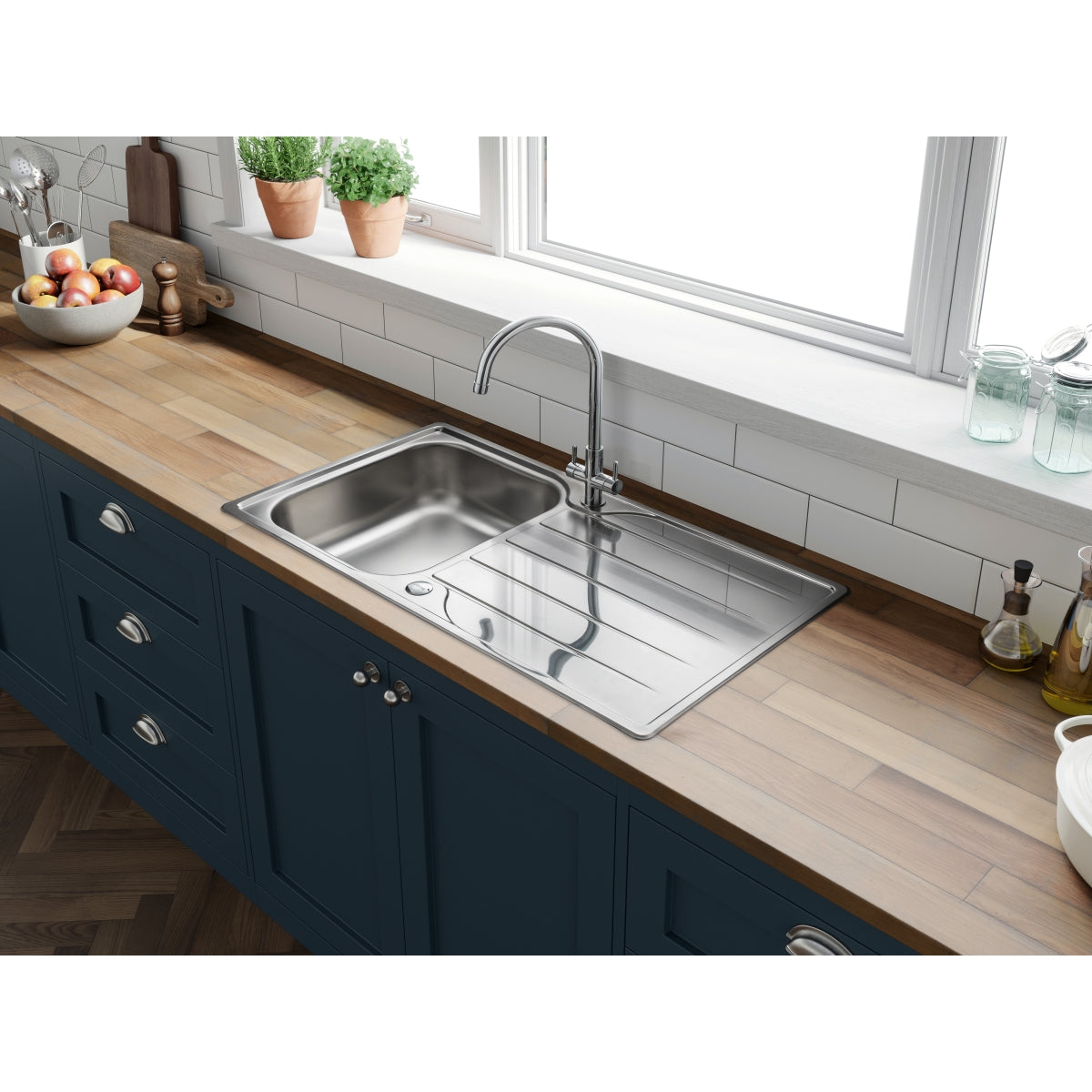 Leisure ALBION 950*508 1.0B S/S POLISHED
