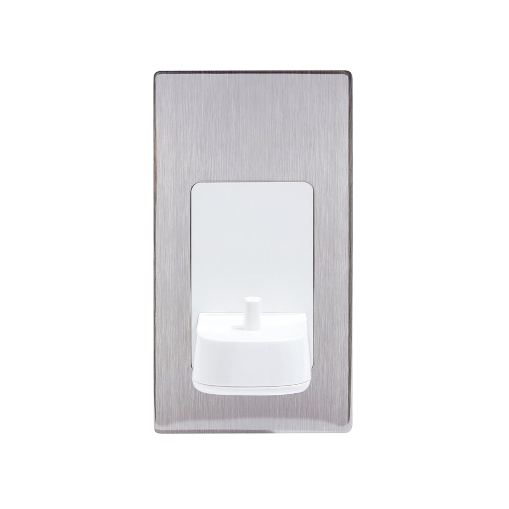 Proofvision Single Charger Brushed Steel