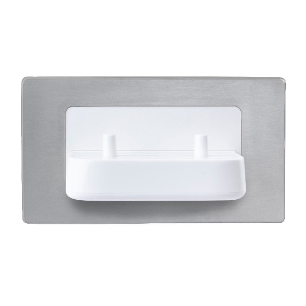 Proofvision Double Charger Brushed Steel