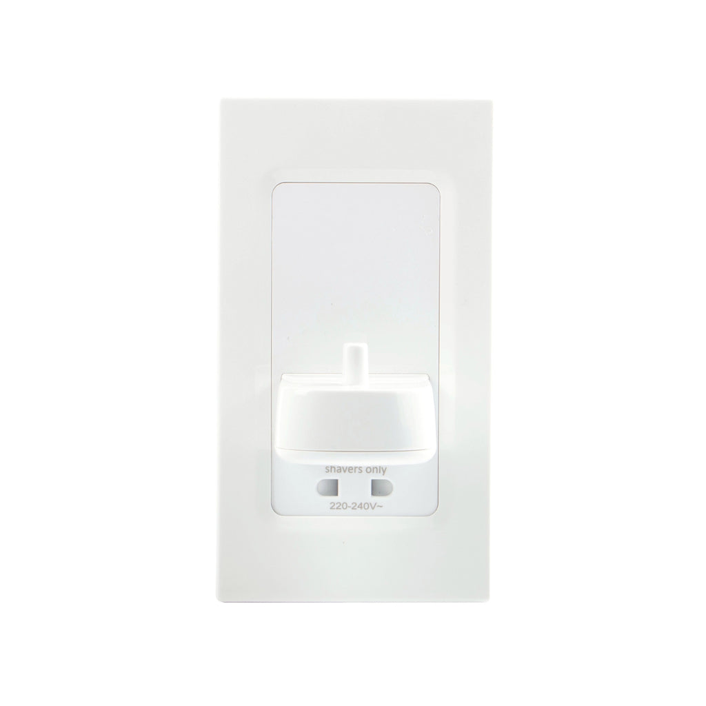 Proofvision Shaver Socket Charger White PV12P
