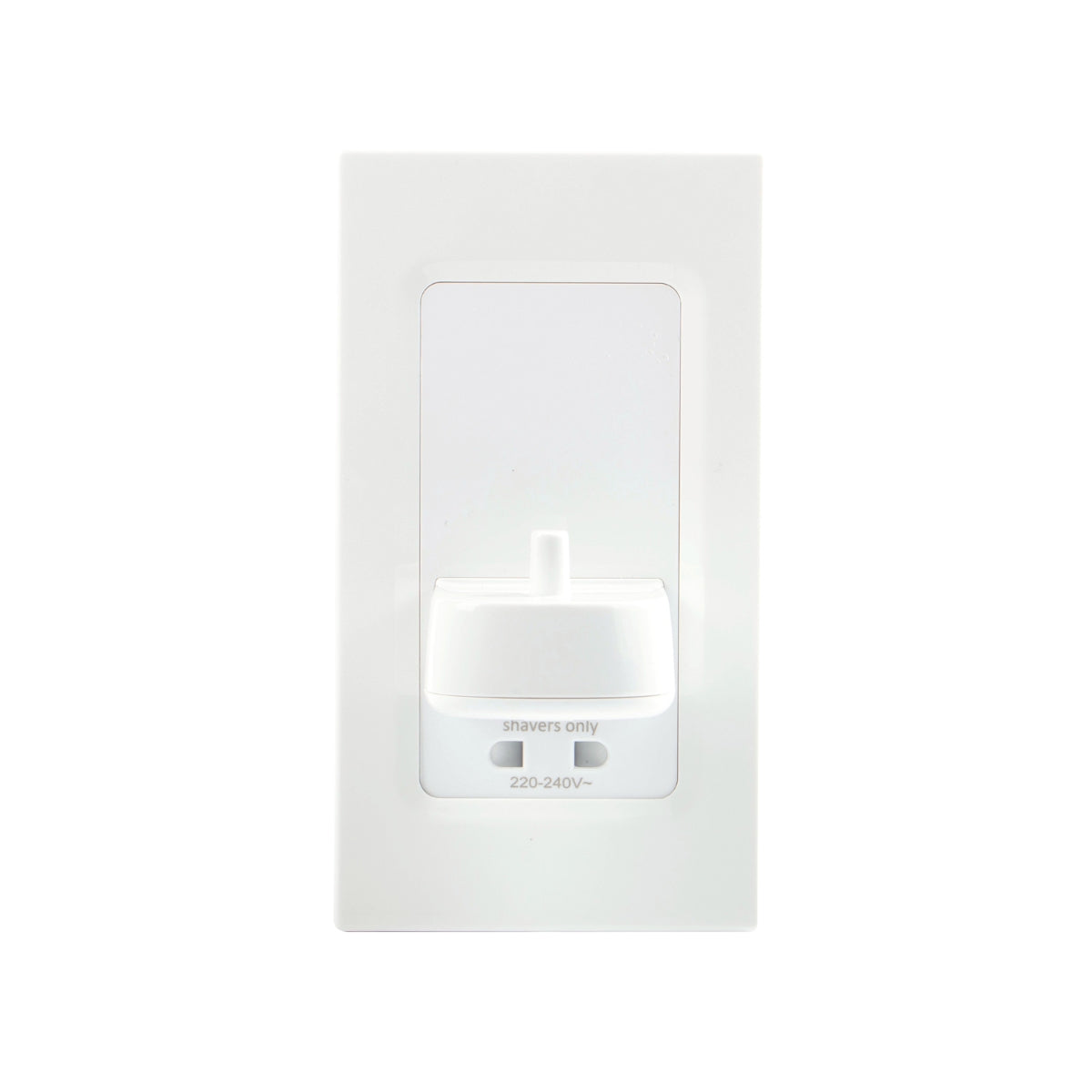 Proofvision Shaver Socket Charger White PV12P