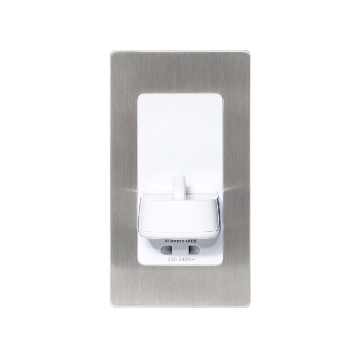 Proofvision Shaver Socket Charger Brushed