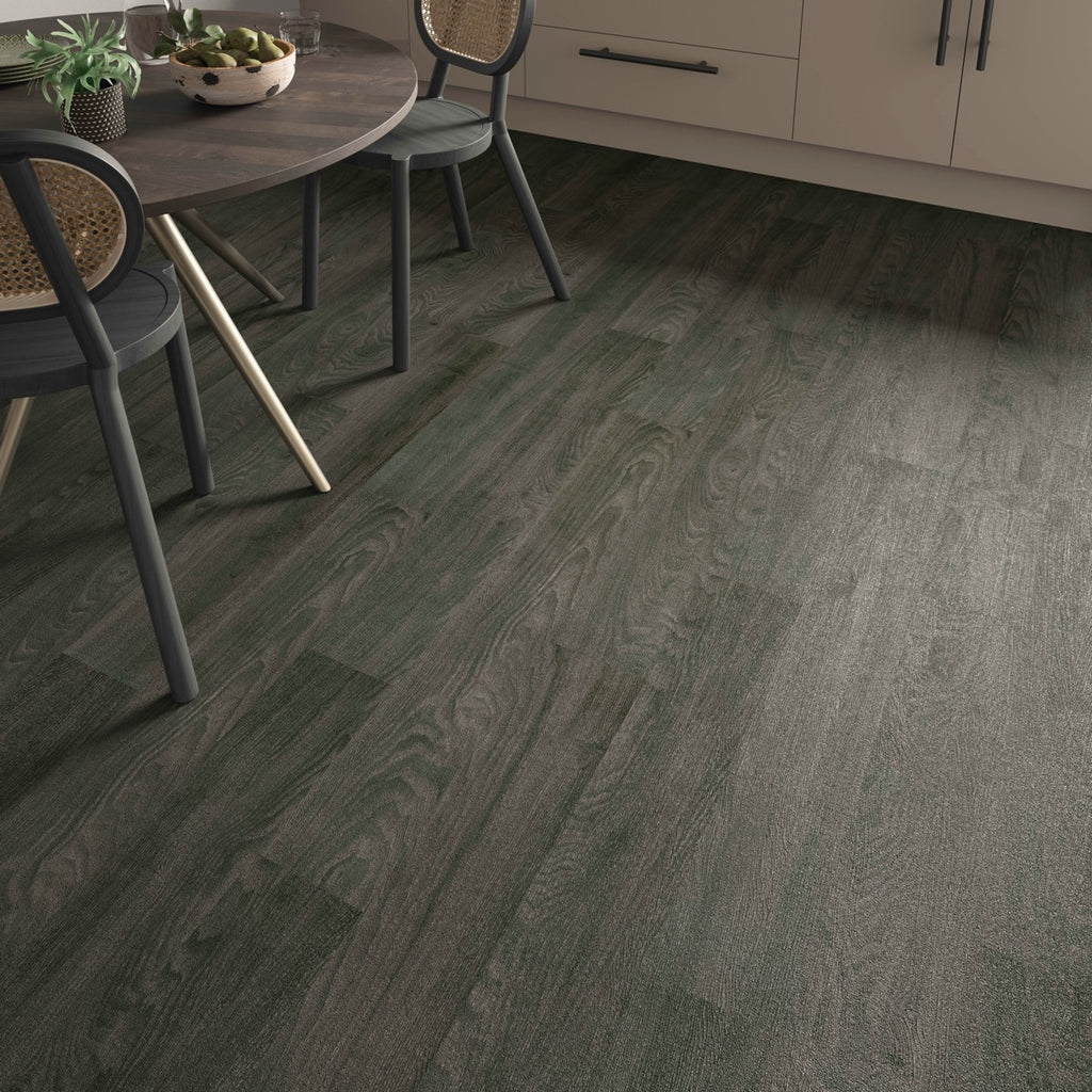 Verona Clicklux Flooring Black Elm LVT 178 x 1219mm Pack of 10