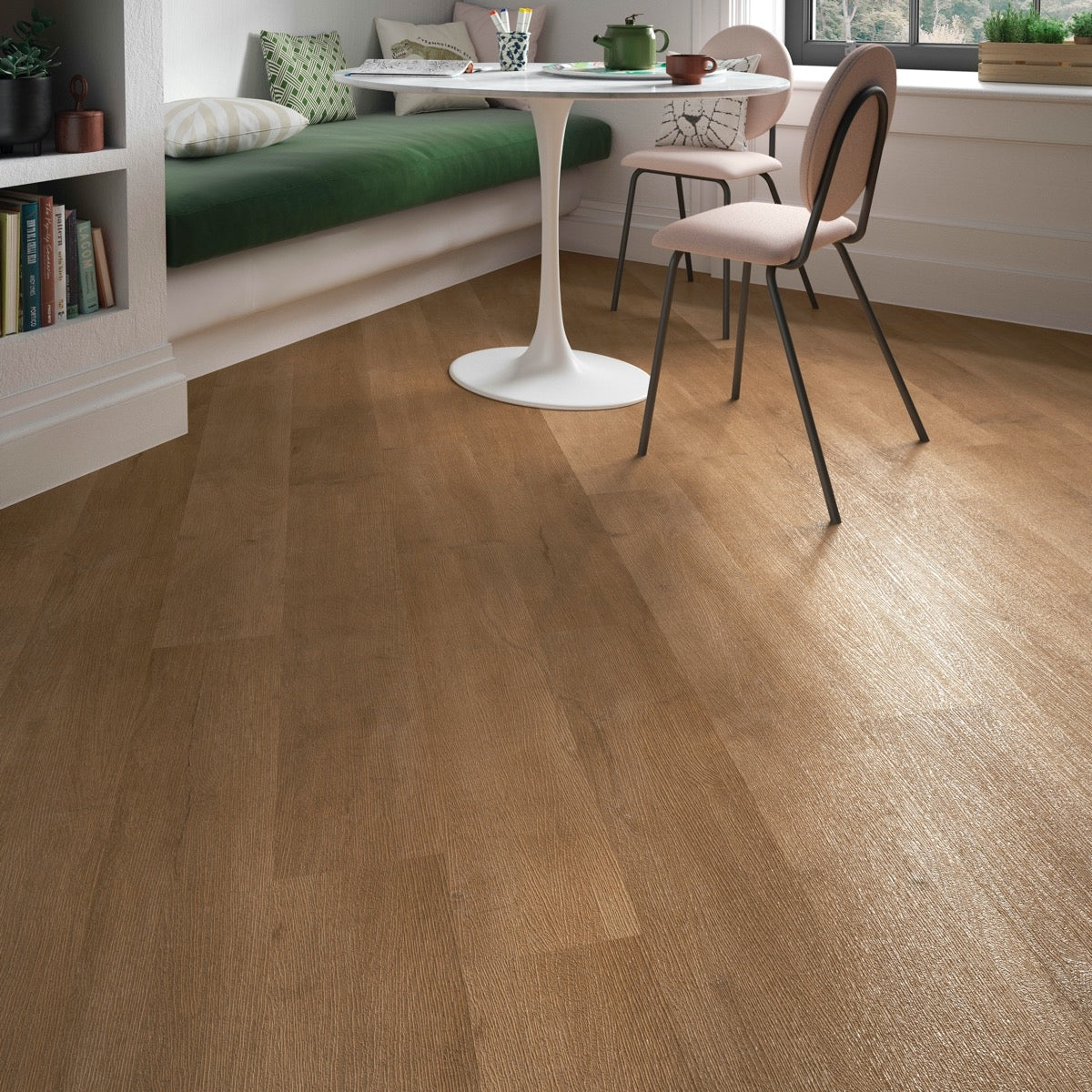 Verona Clicklux Flooring Golden Beech LVT 178 x 1219mm Pack of 10