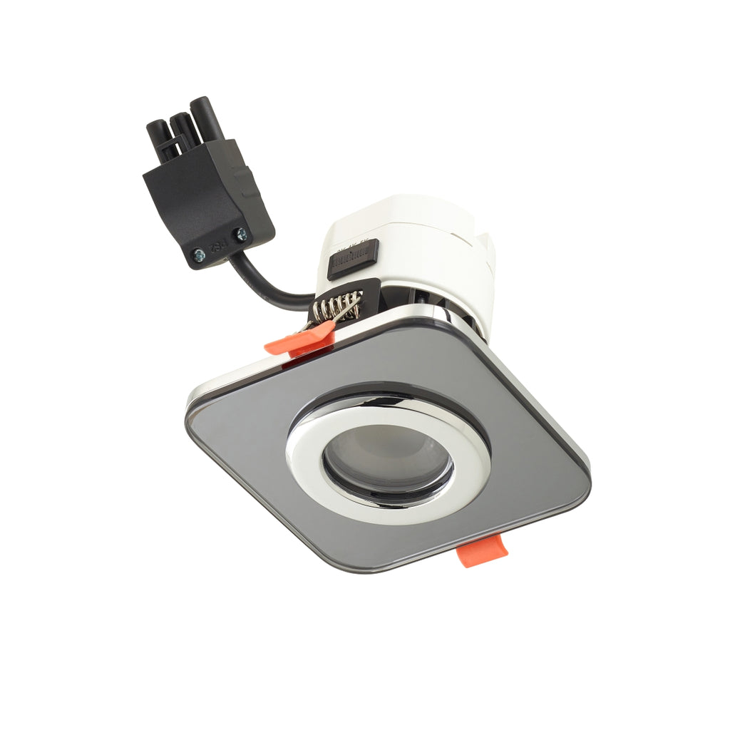 Sensio - TrioTone Cube Warm White to Cool White, Black Glass SE62394T0.1