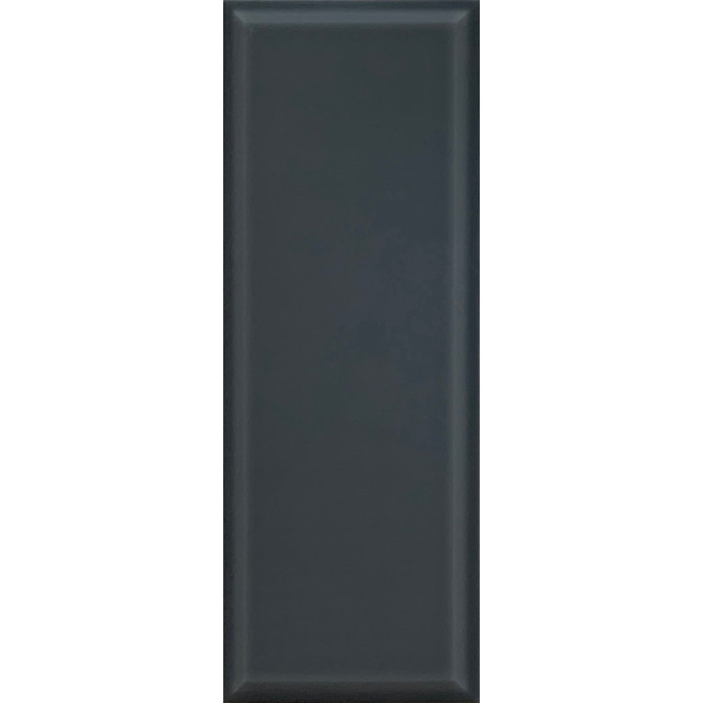 Johnson Tiles Form Graphite Bevelled Ceramic Tile 150 x 400mm Pack of 17