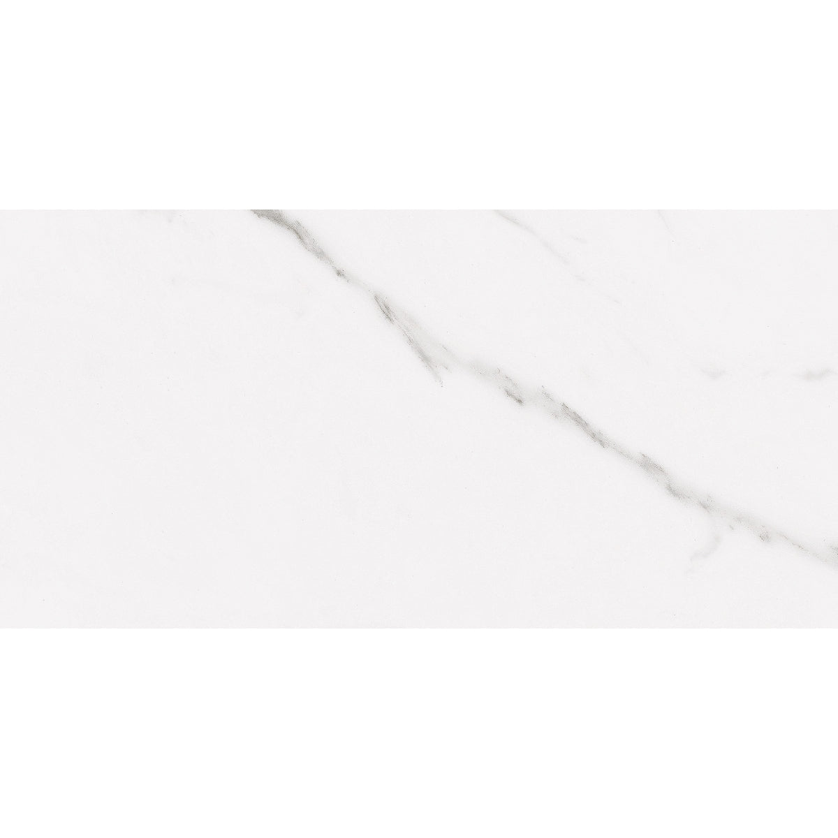 Johnson Tiles Glide White Carrara Matt Ceramic Tile 300 x 600mm Pack of 7