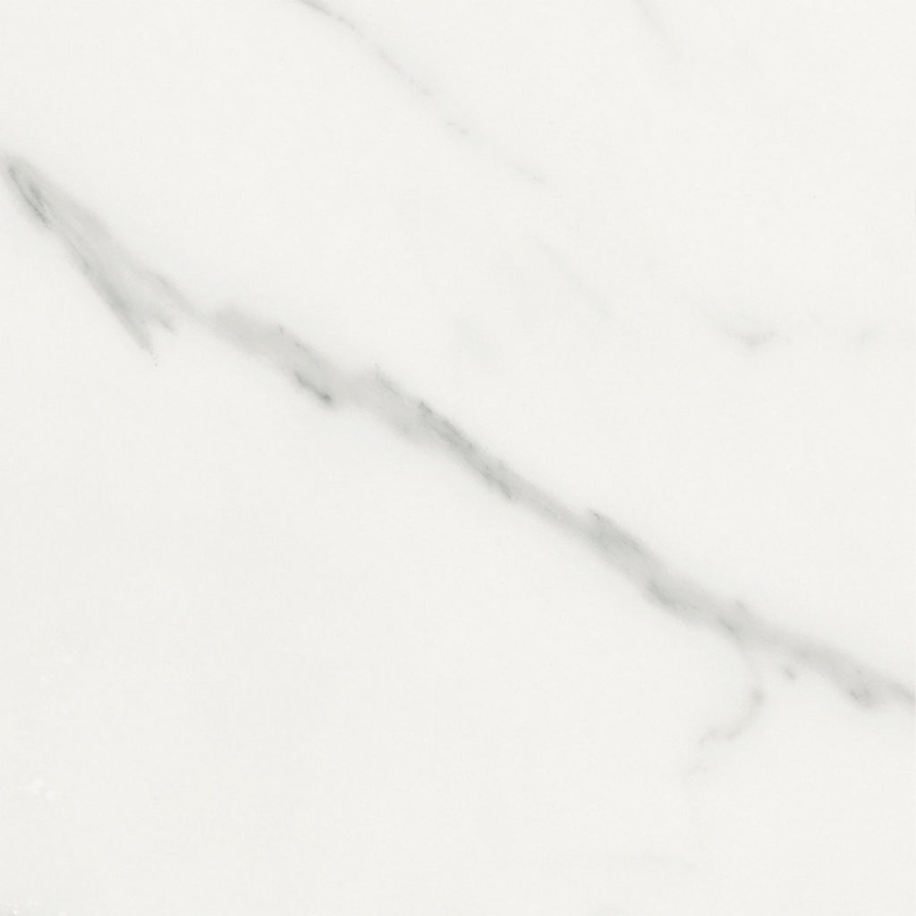 Johnson Tiles Glide White Carrara Polished Porcelain Tile 600 x 600mm Pack of 3