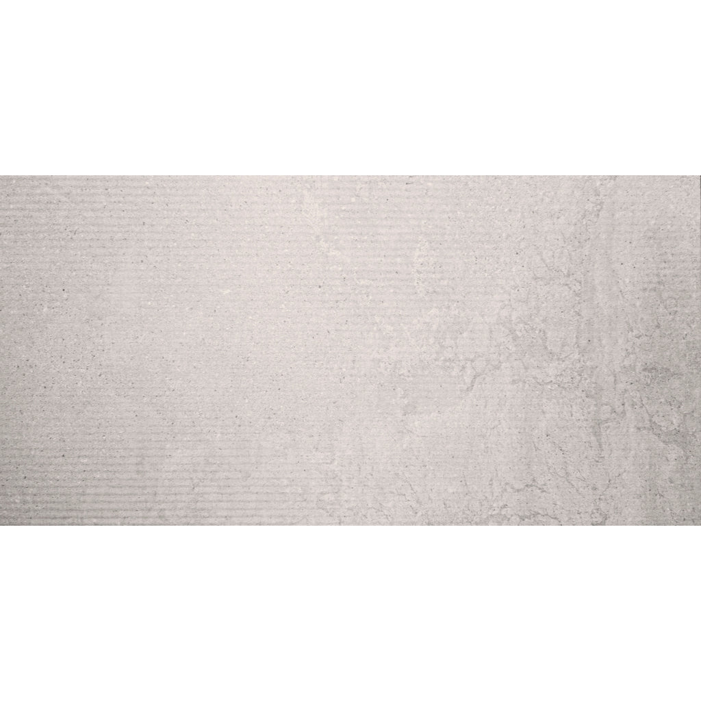 Johnson Tiles Hudson Sandbar Albany White Ceramic Tile 300 x 600mm Pack of 5