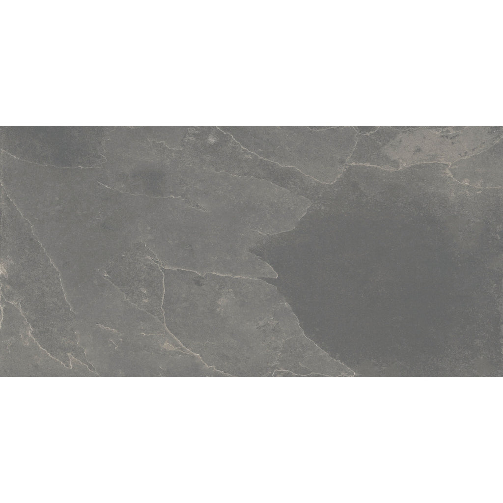 Johnson Tiles Adelaide Stone Light Grey Porcelain Tile 450 x 900mm Pack of 2
