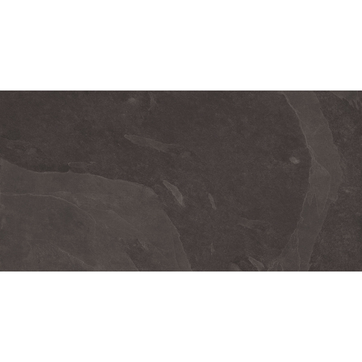 Johnson Tiles Adelaide Stone Black Porcelain Tile 450 x 900mm Pack of 2