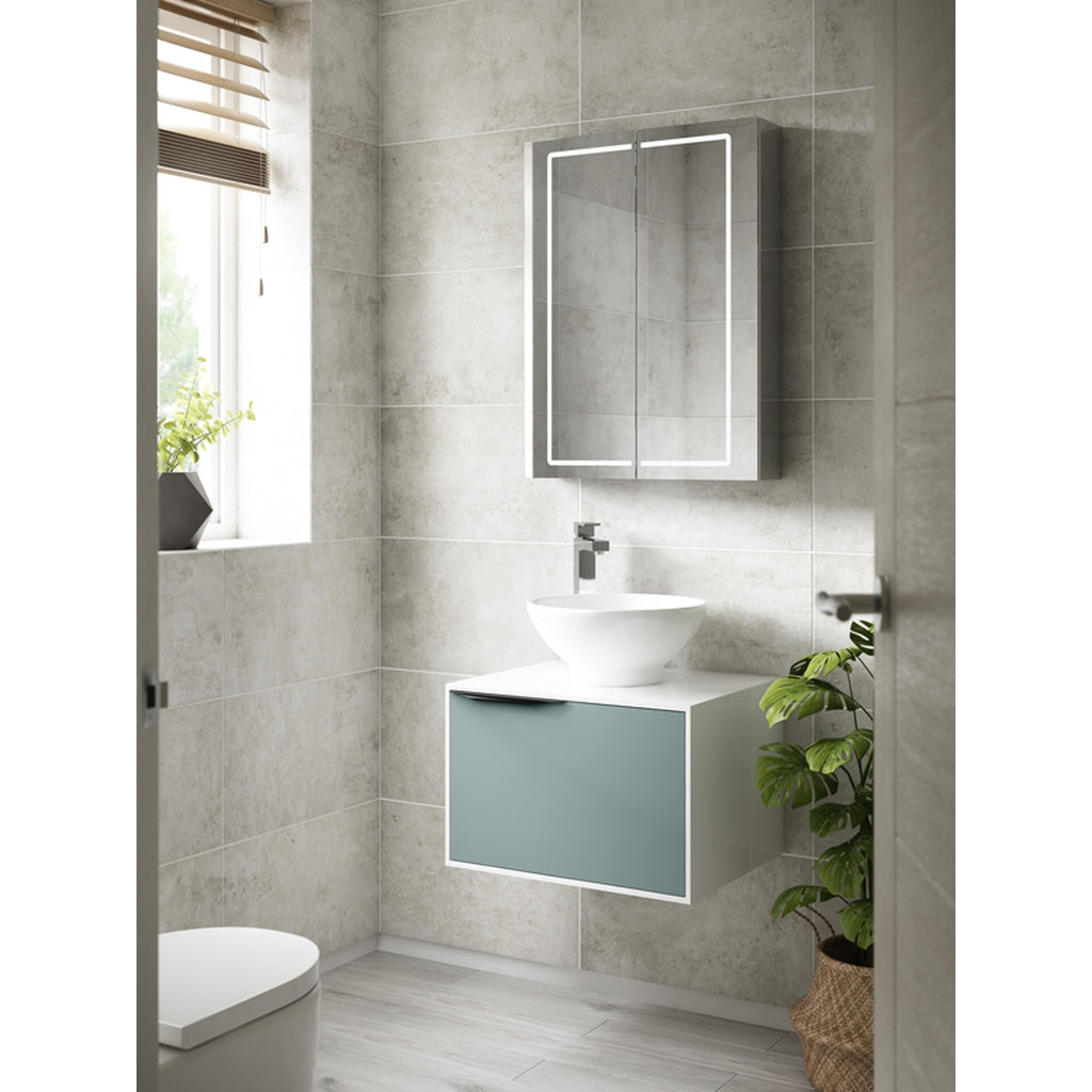 Johnson Tiles Ivinghoe Grey Gloss Finish 600 x 300mm Pack of 5