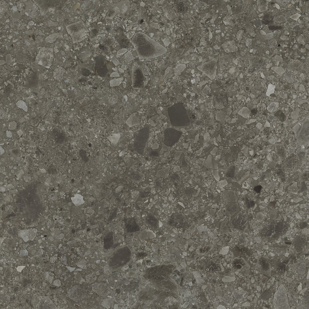 Johnson Tiles Terrazzo Dark Stone Porcelain Tile 800 x 800mm Pack of 2