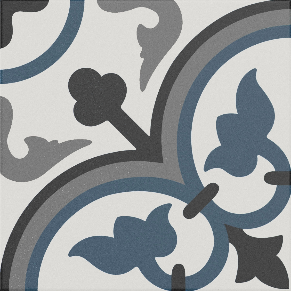 Verona Sadie Patterned Glazed Ceramic Tile 250 x 250mm Pack of 16