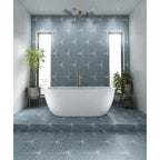 Verona Soleil Rose Porcelain Matt Tile 232 mm x 267 mm Pk/16