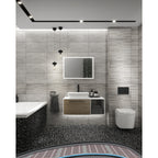 Verona Riverstone White Flat Cut Pebble Mosaic 300 x 300mm Per Sheet