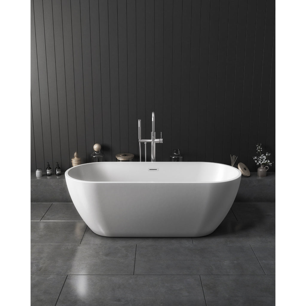 Forum Lighting Scudo Form Freestanding Bath 1650(W) x 700(D) x 570(H)mm