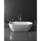 Forum Lighting Scudo Form Freestanding Bath 1650(W) x 700(D) x 570(H)mm