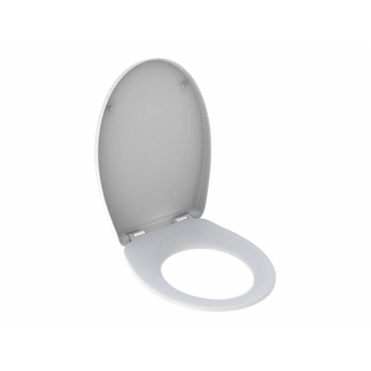 Twyford Alcona WC seat, fastening from above: Soft-closing mechanism=yes, Quick-release hinges=no, Fastening=from above, white / glossy