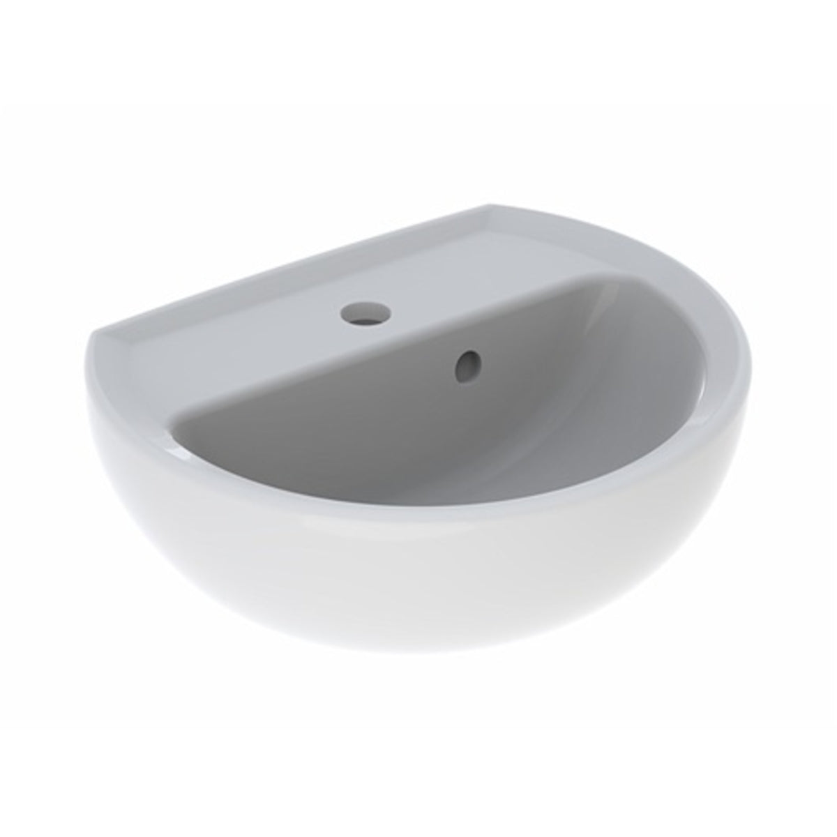 Twyford Alcona 450mm 1 Taphole Handrinse Basin White