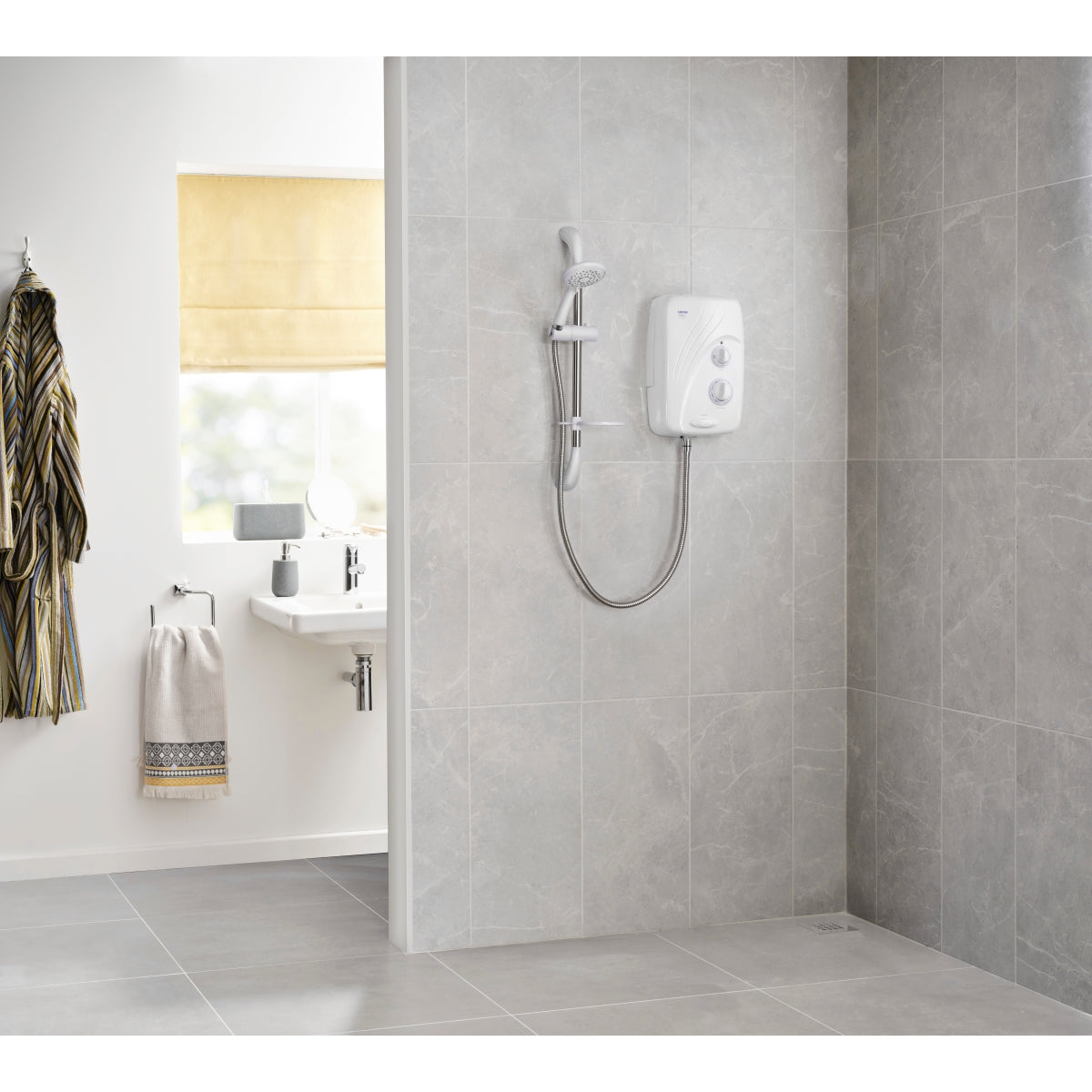 Triton T80SR 8.5 KW Pumped Electric Shower White