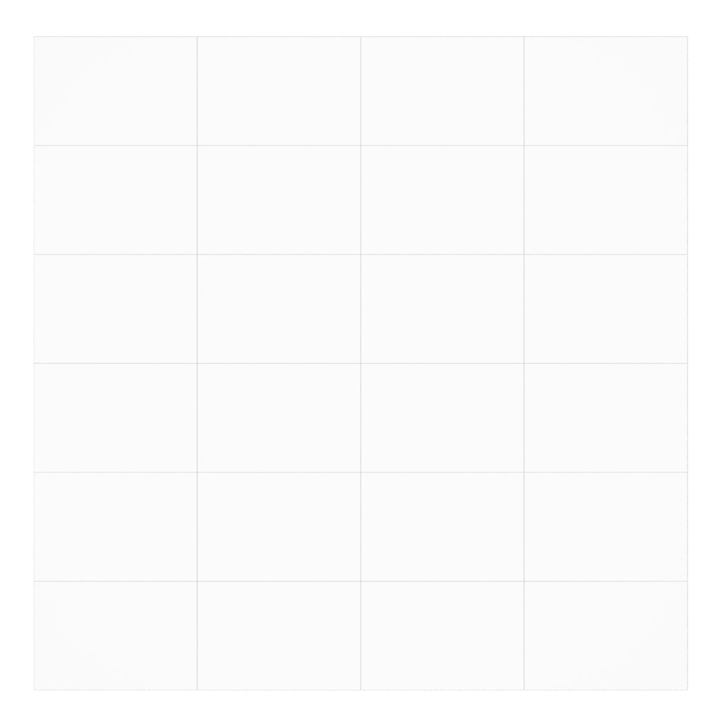Multipanel Tile Effect Wall Panel 2400 x 598mm Alpine White