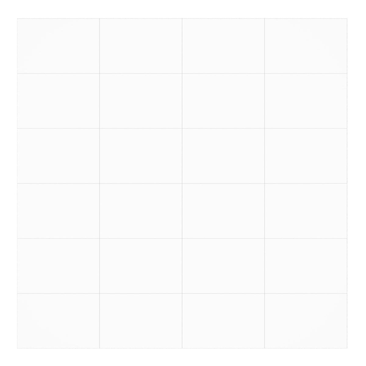 Multipanel Tile Effect Wall Panel 2400 x 598mm Alpine White