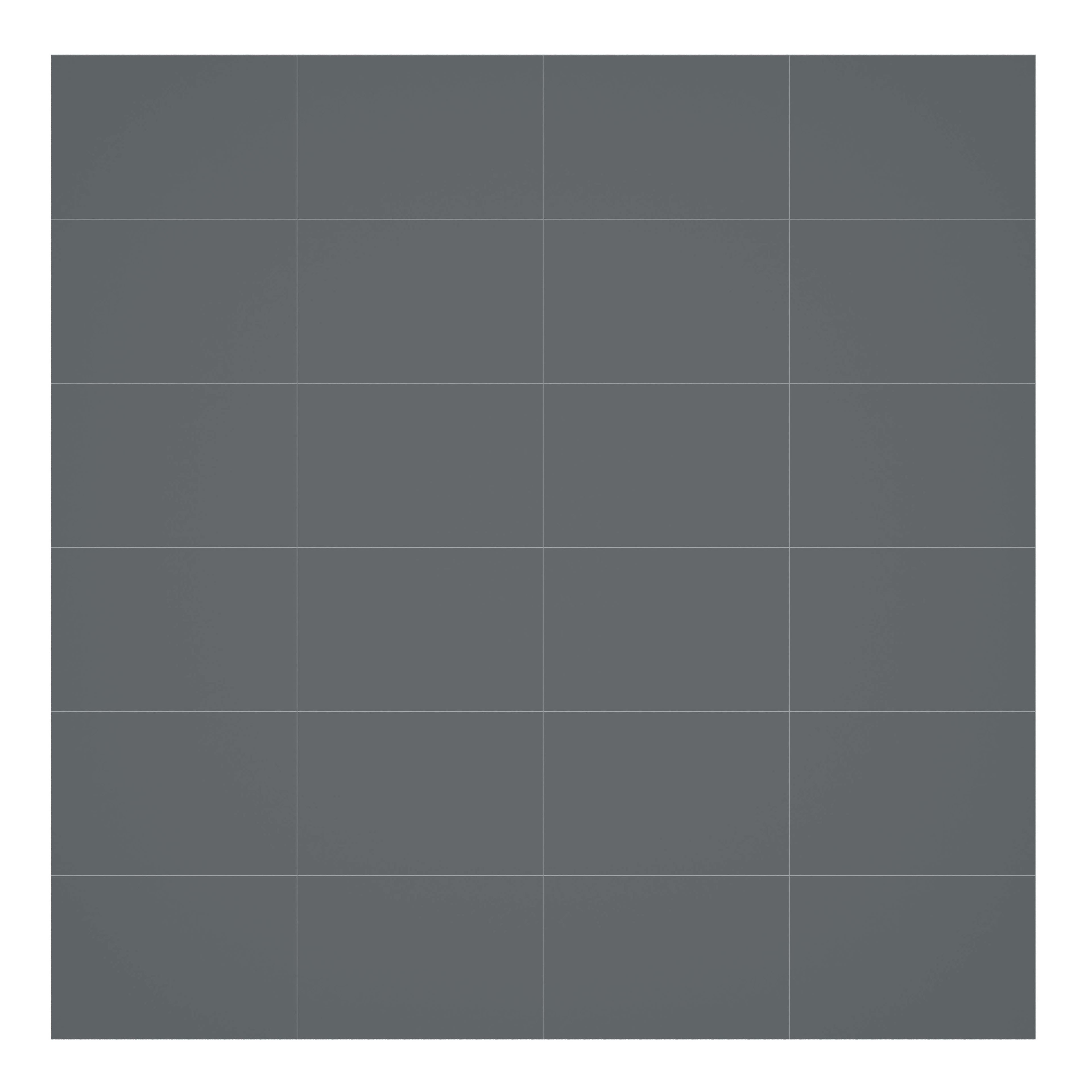 Multipanel Tile Effect Wall Panel 2400 x 598mm Monument Grey
