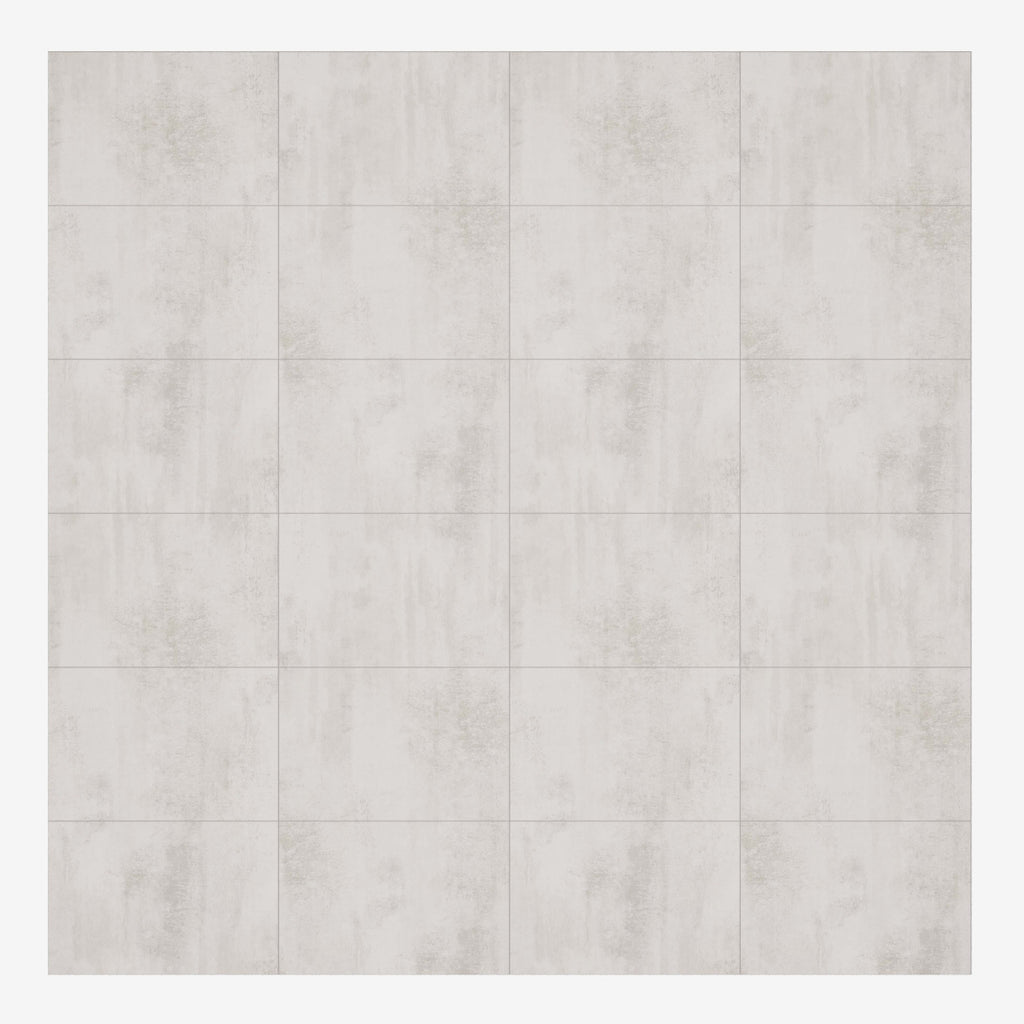 Multipanel Tile Effect Wall Panel 2400 x 598mm White Gypsum