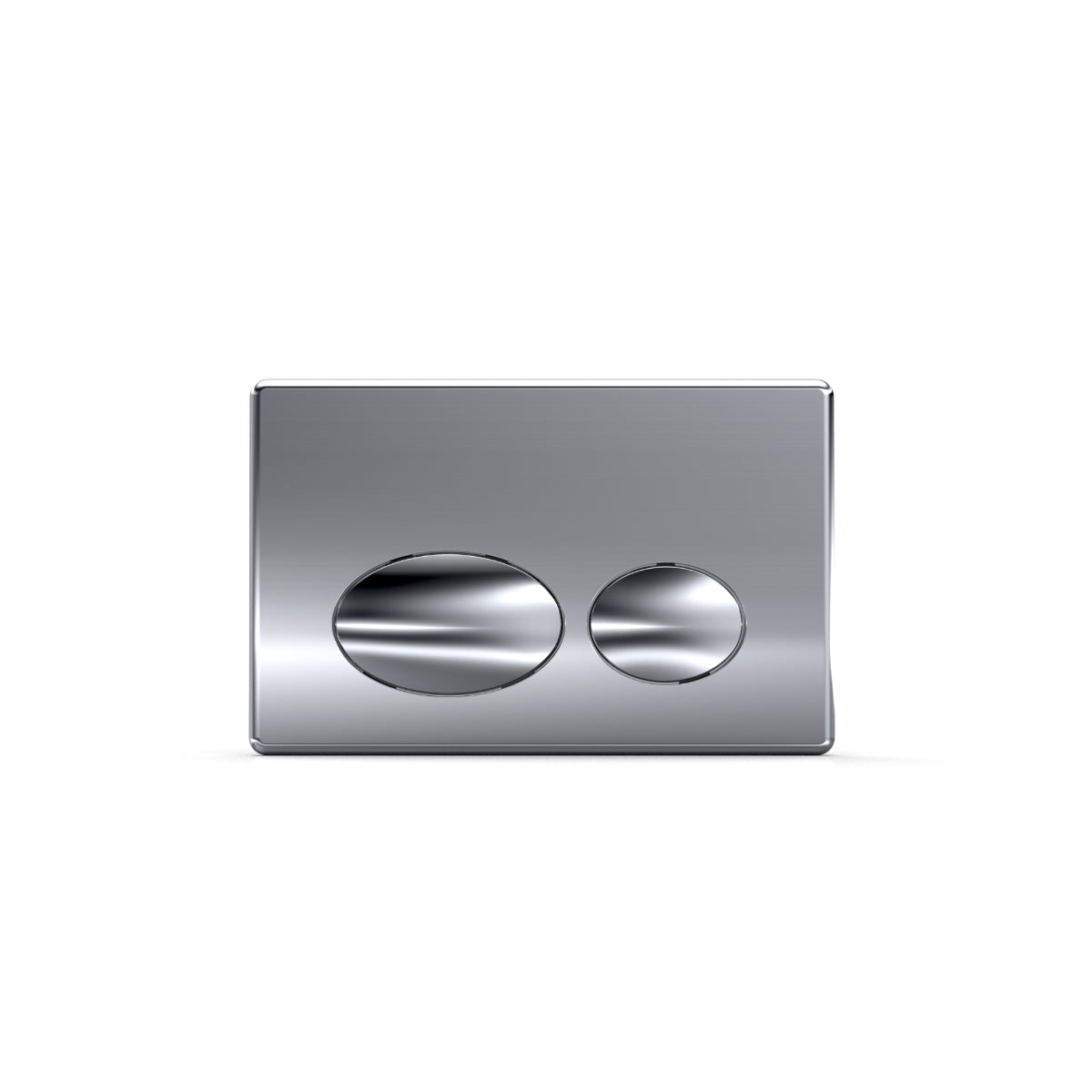 Fluidmaster T-Series Tactile Dual Flush ABS Plate Gloss Chrome P61-0120-0240