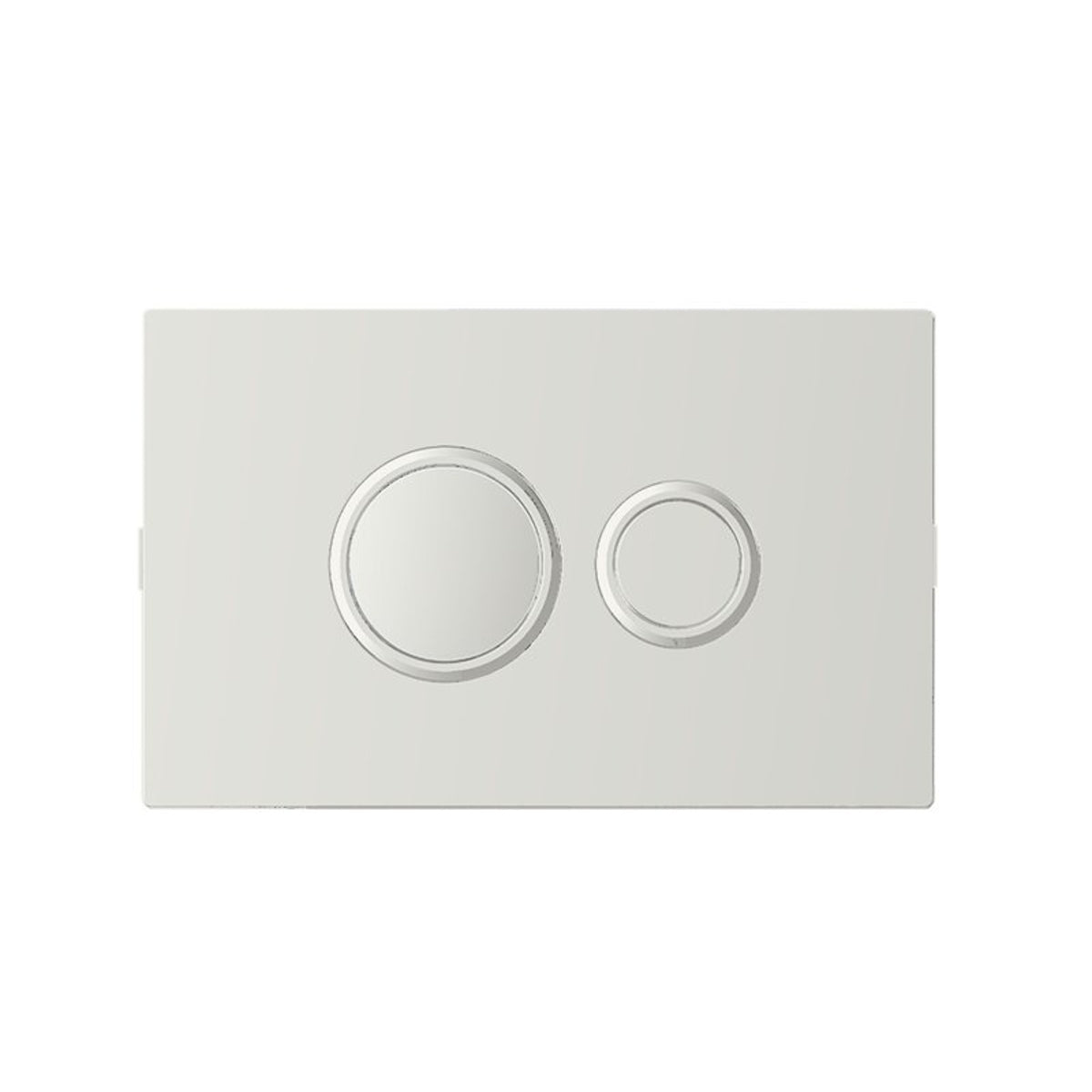 Fluidmaster Pneumatic Flush Plate Satin Finish