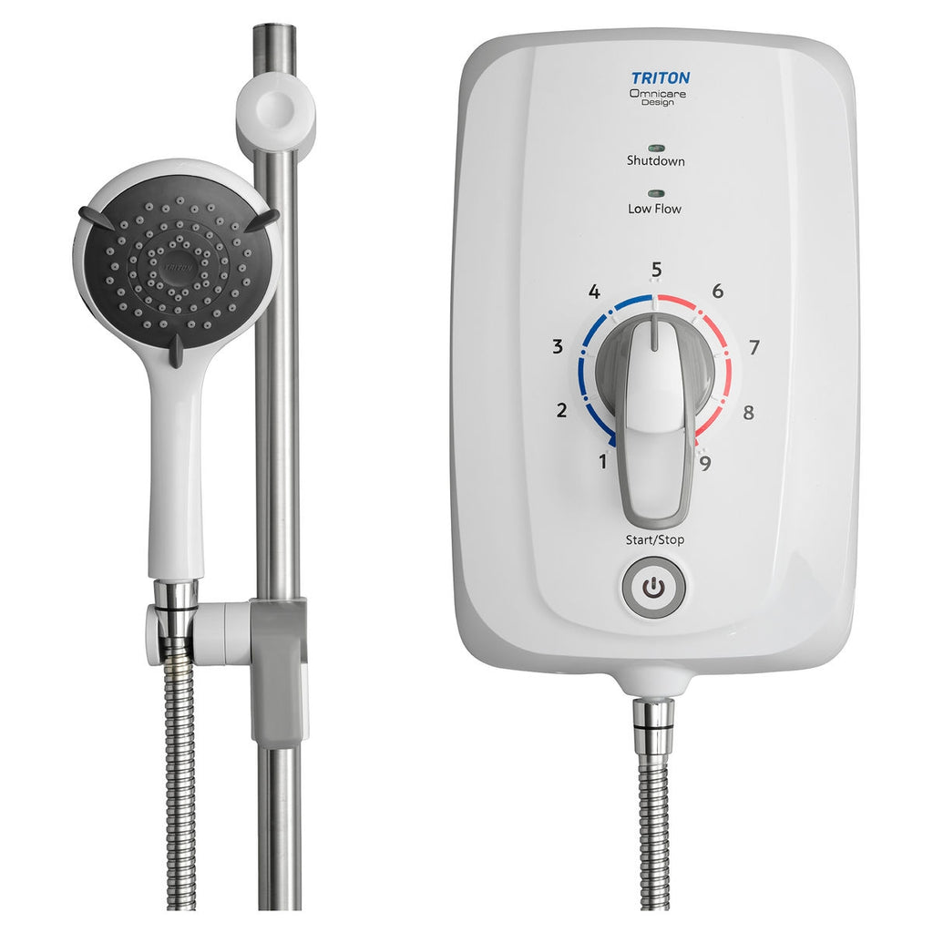 Triton Omnicare Design Thermostatic Shower with Extended Kit 8.5 KW