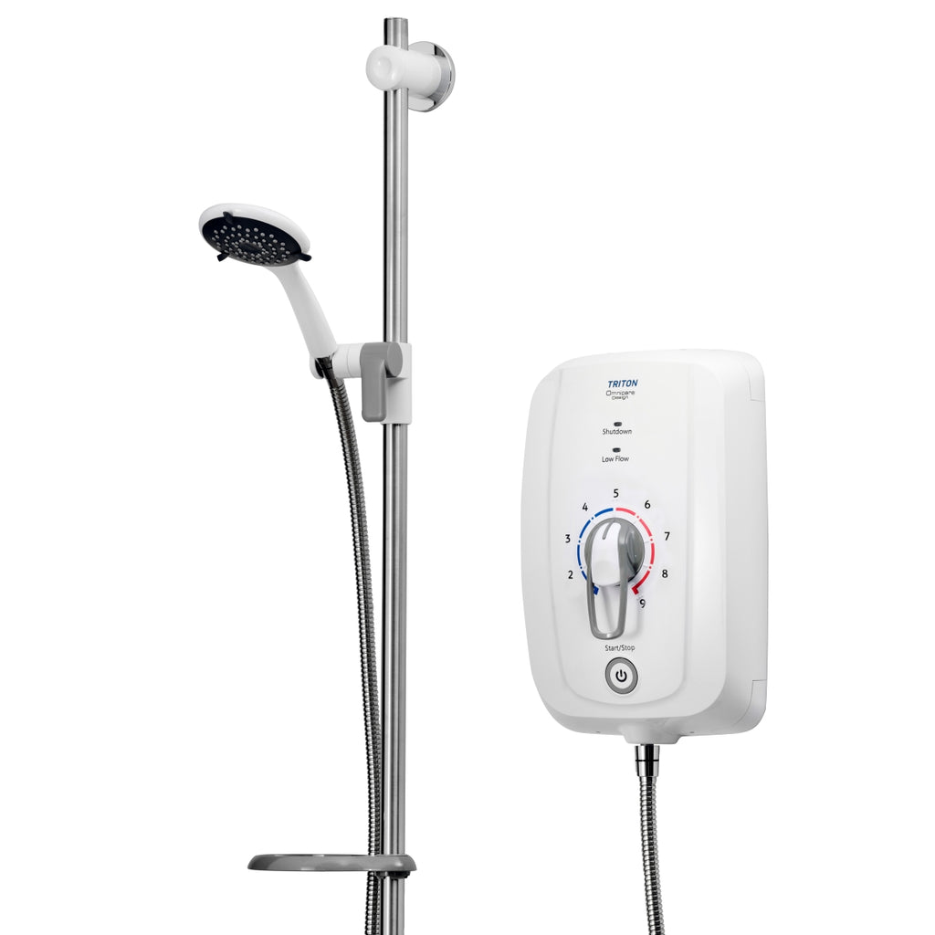 Triton Omnicare Design Thermostatic 8.5kW Electric Shower with Grab Kit