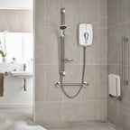 Triton Omnicare Design Thermostatic 8.5kW Electric Shower with Grab Kit