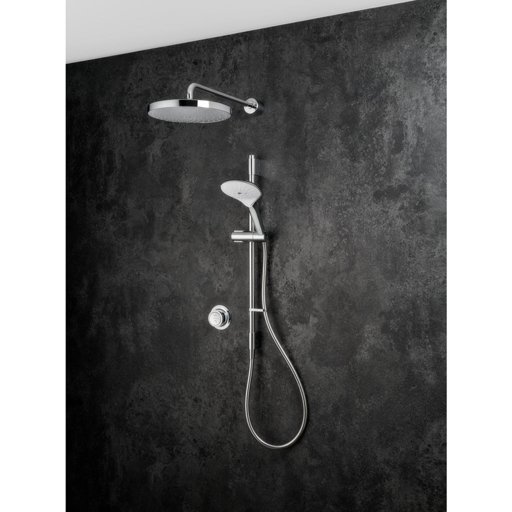 Mira Mode Dual Rear Fed Pumped Shower 1.1980.006
