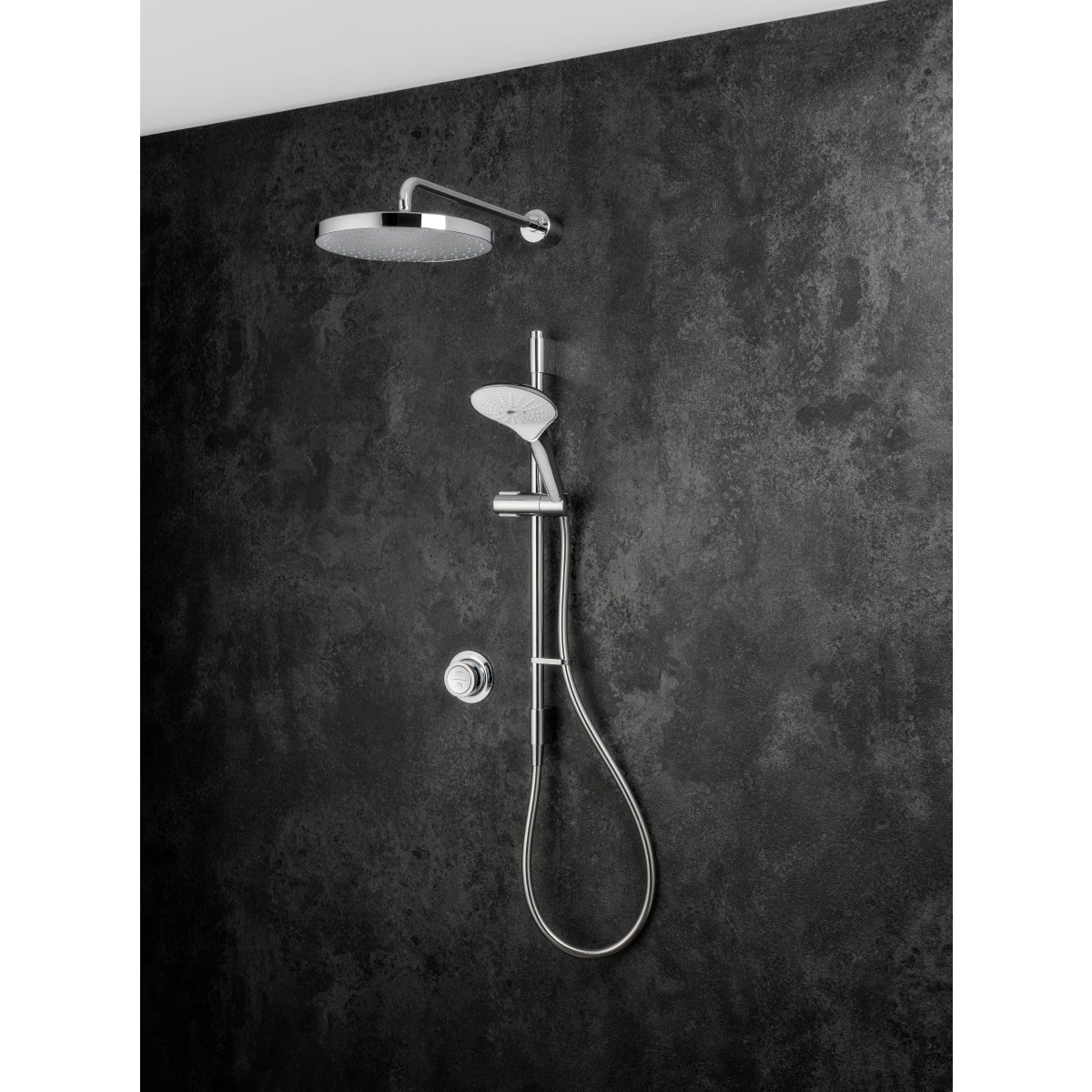 Mira Mode Dual Rear Fed Pumped Shower 1.1980.006