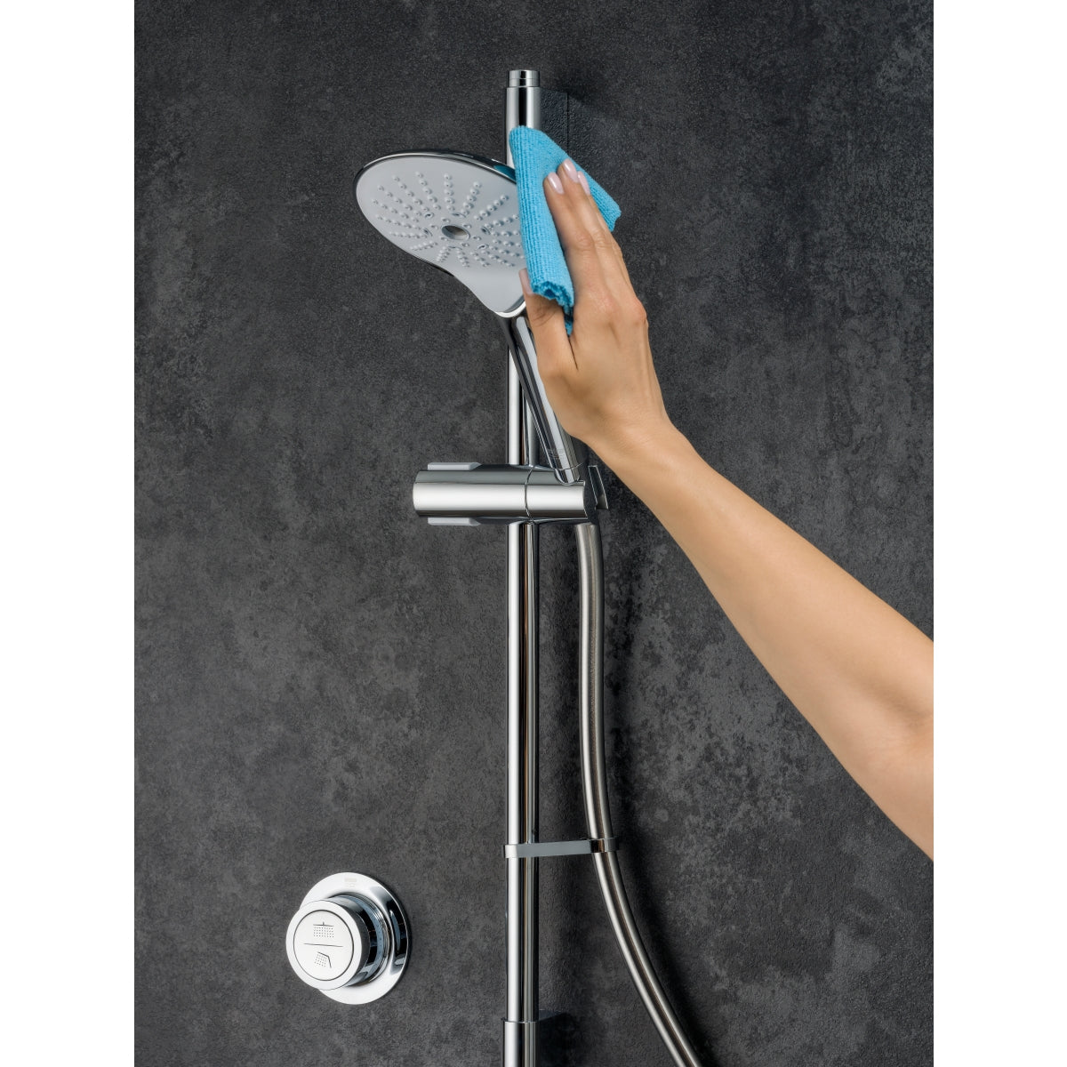 Mira Mode Dual Rear Fed Pumped Shower 1.1980.006