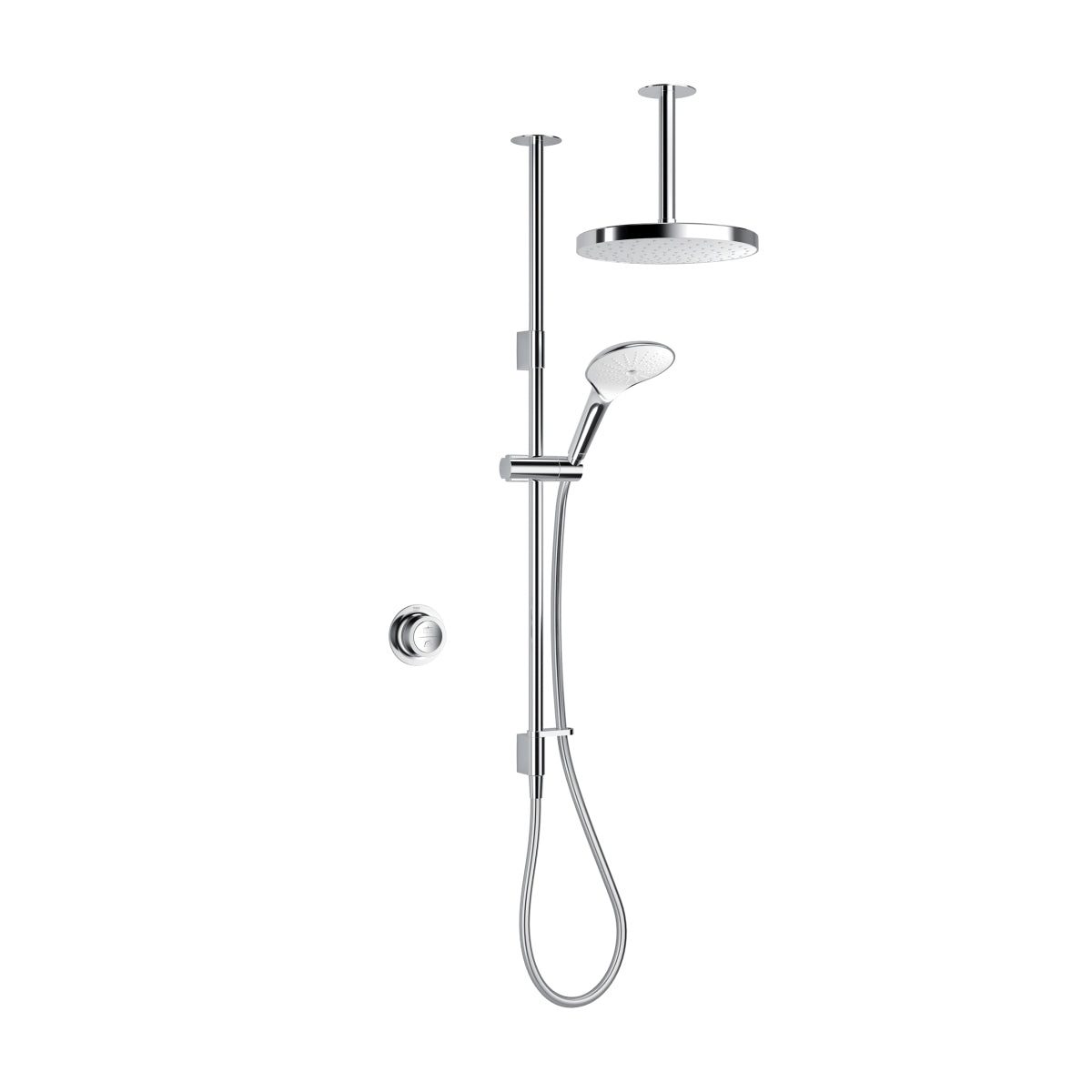 Mira Mode Ceiling Fed Dual Shower 1.1980.008