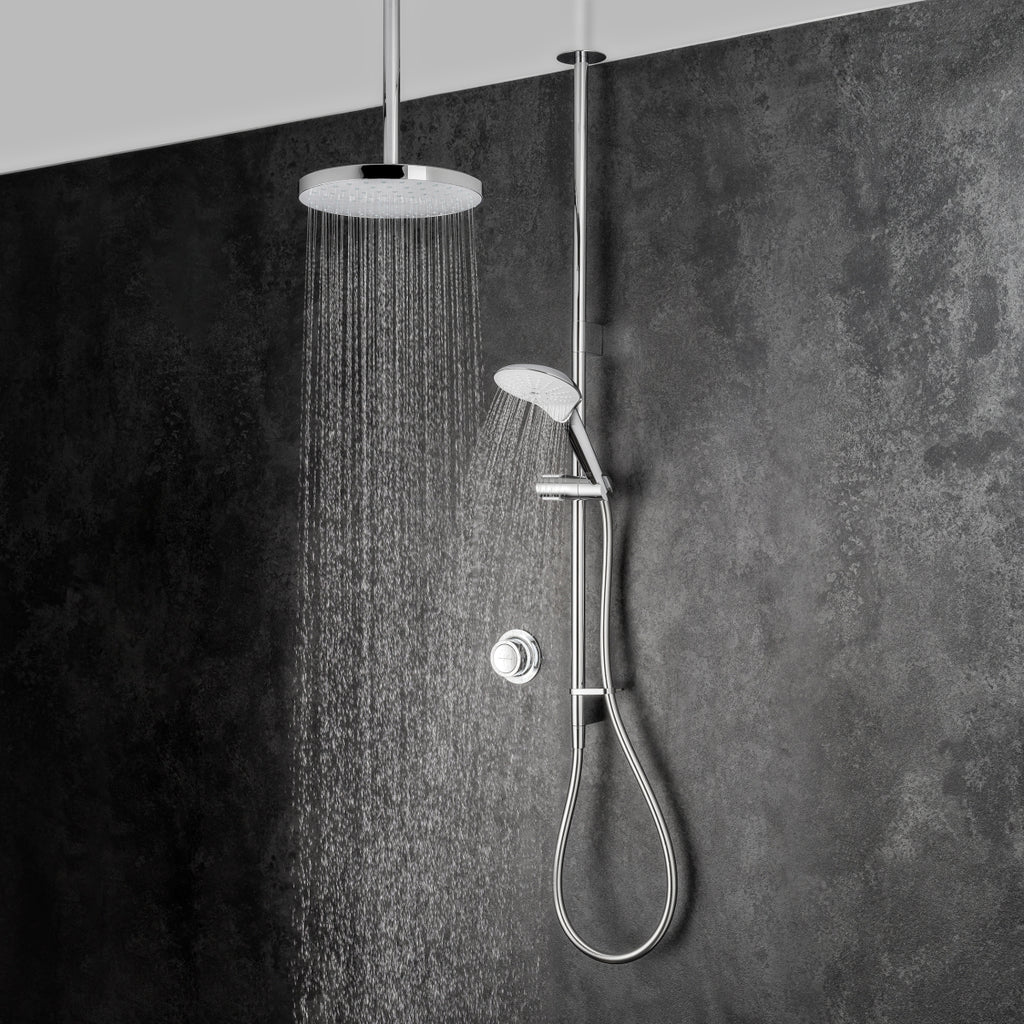 Mira Mode Ceiling Fed Dual Shower 1.1980.008