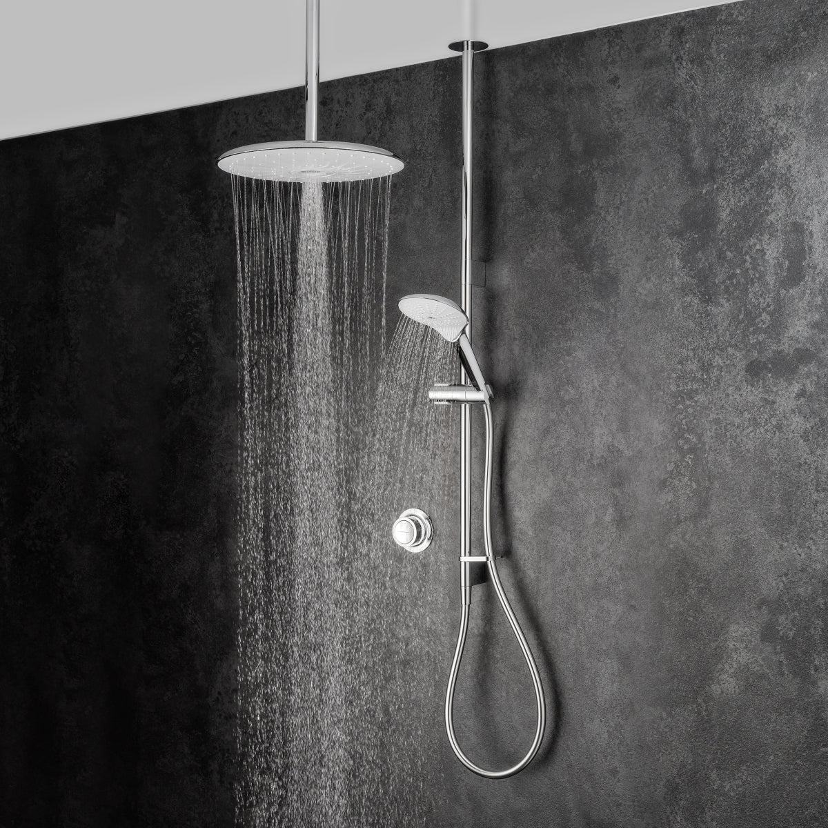 Mira Mode Maxim High Pressure Ceiling Fed Shower 1.1980.015