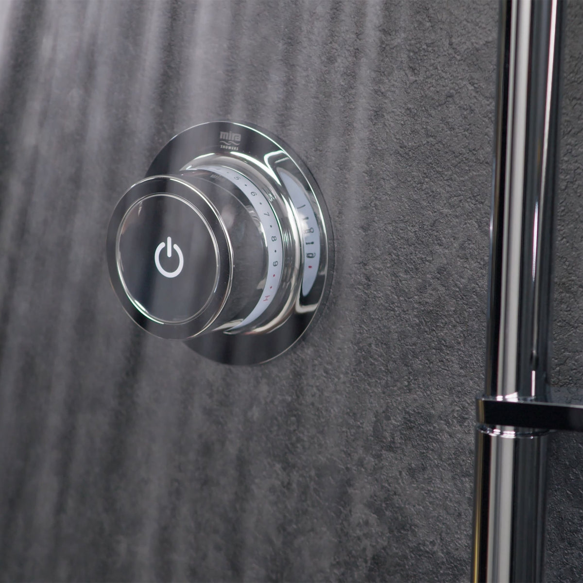 Mira Mode Digital Shower Ceiling Fed High Pressure Single Outlet 1.1980.003.