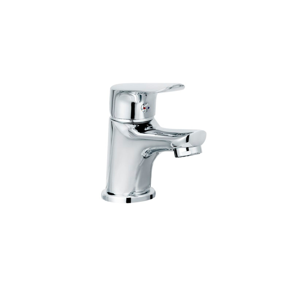 Bristan Aster Basin Mixer with Clicker Waste Chrome AST BAS C