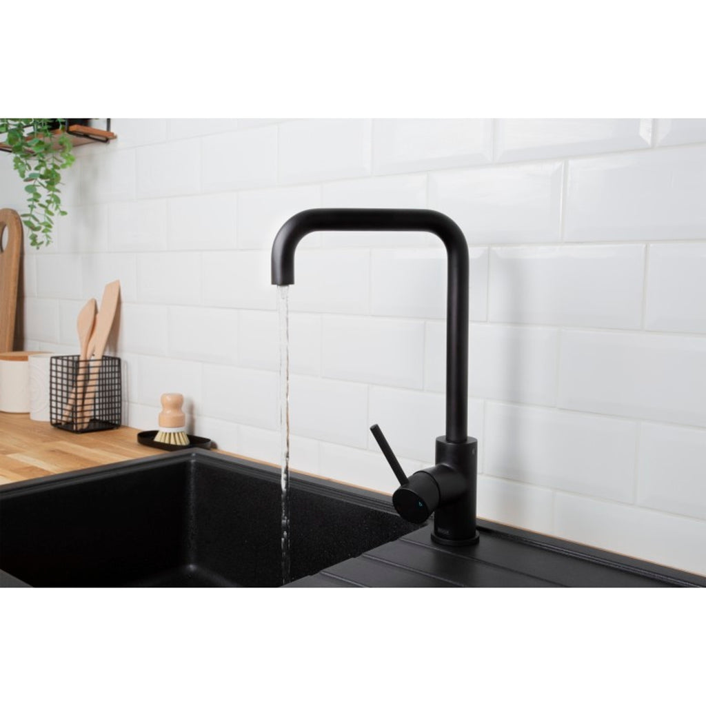 Bristan Lemon Easyfit Monobloc Sink Mixer Black LMN EFSNK BLK