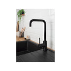 Bristan Lemon Easyfit Monobloc Sink Mixer Black LMN EFSNK BLK