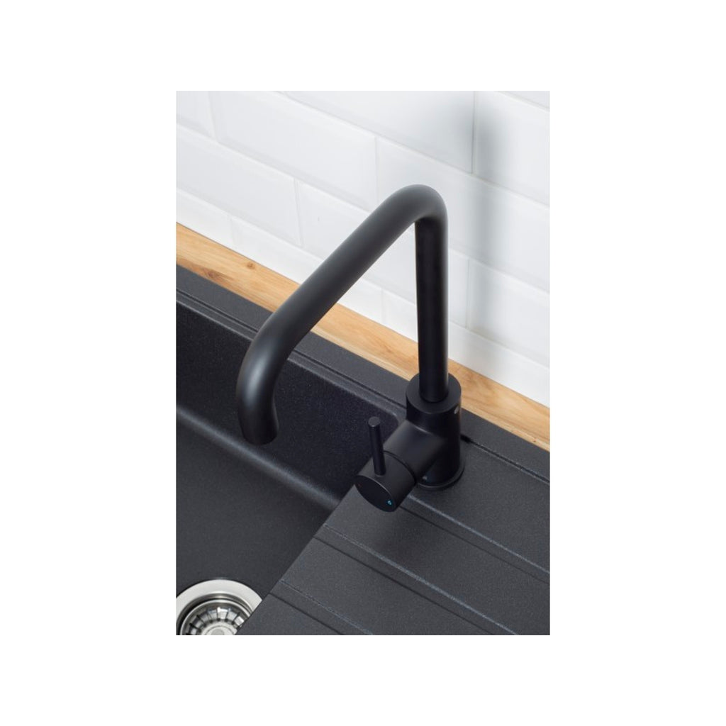Bristan Lemon Easyfit Monobloc Sink Mixer Black LMN EFSNK BLK