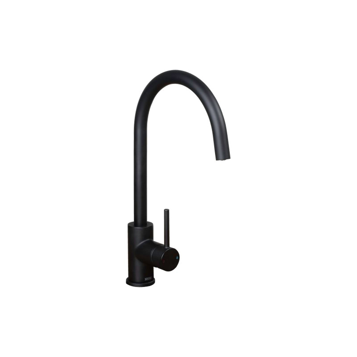 Bristan Hourglass Basin Mixer Tap with Clicker Waste HOU BAS BLK Black PST EFSNK BLK