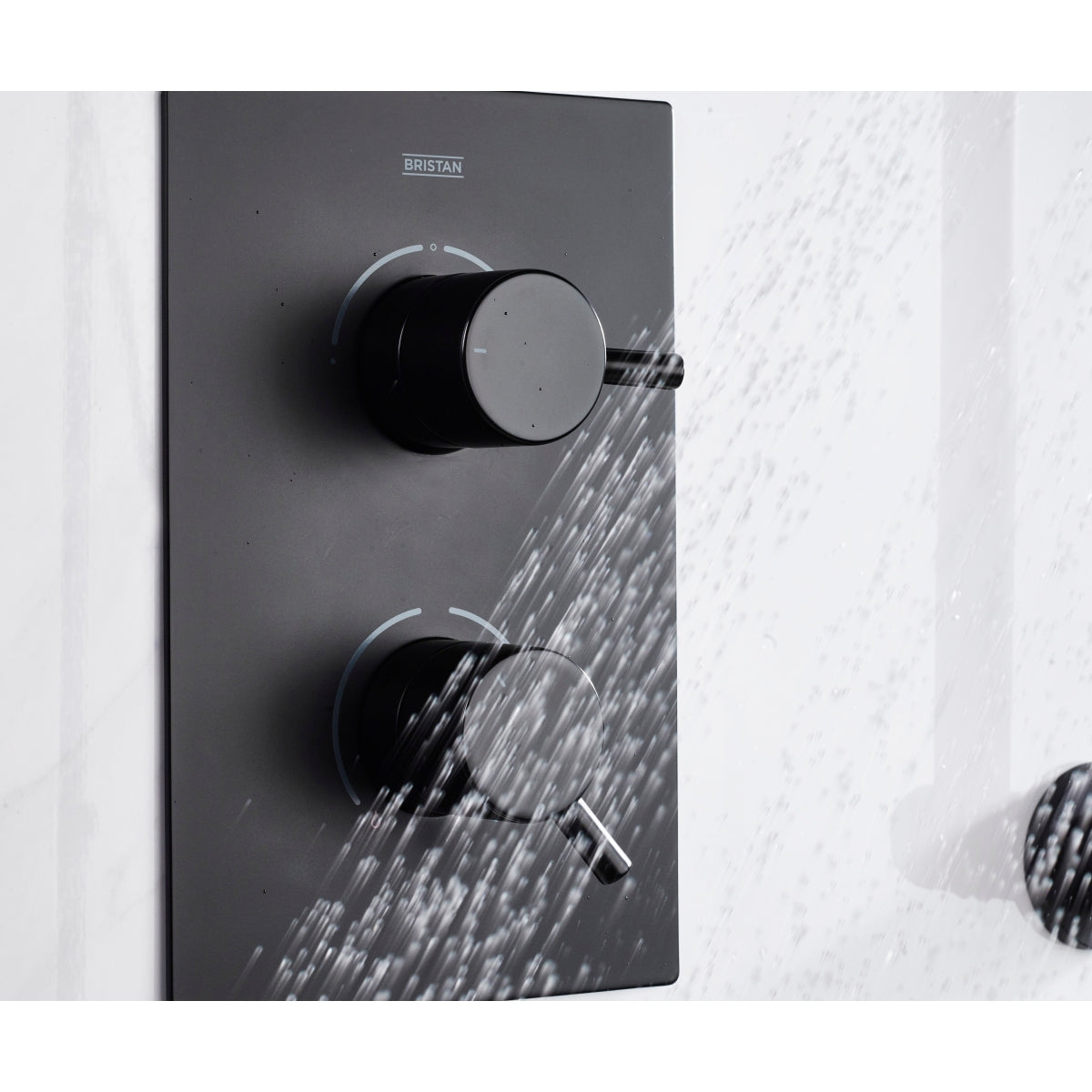 Bristan Black Prism Shower Pack PRISM BLK SHWR PK