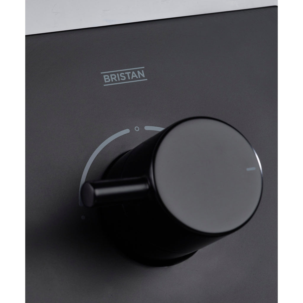 Bristan Black Prism Shower Pack PRISM BLK SHWR PK